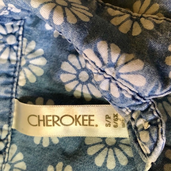 Girls Denim Outfit Set Size Small - Picture 3 of 6